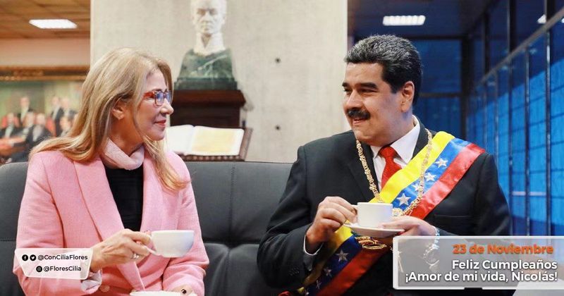Probleme medicale pentru soția lui Maduro
