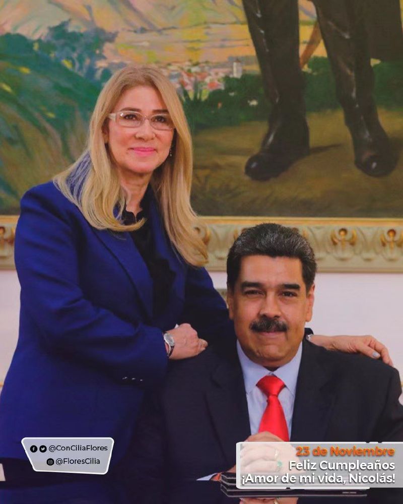 Probleme medicale pentru soția lui Maduro