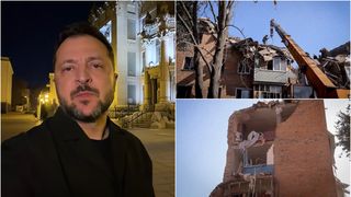 VIDEO 22 de oameni au murit, inclusiv cinci copii, &icirc;n blocul de cinci etaje distrus de racheta balistică a Rusiei. "E cadoul pe care Putin și l-a făcut de ziua sa de naștere"