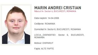 Un t&acirc;năr de 18 ani a dispărut &icirc;n București. A fost emis RO-Alert