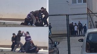 Un profesor a fost bătut &icirc;n curtea unei școli din Timișoara. Cinci persoane au fost implicate &icirc;n scandal 