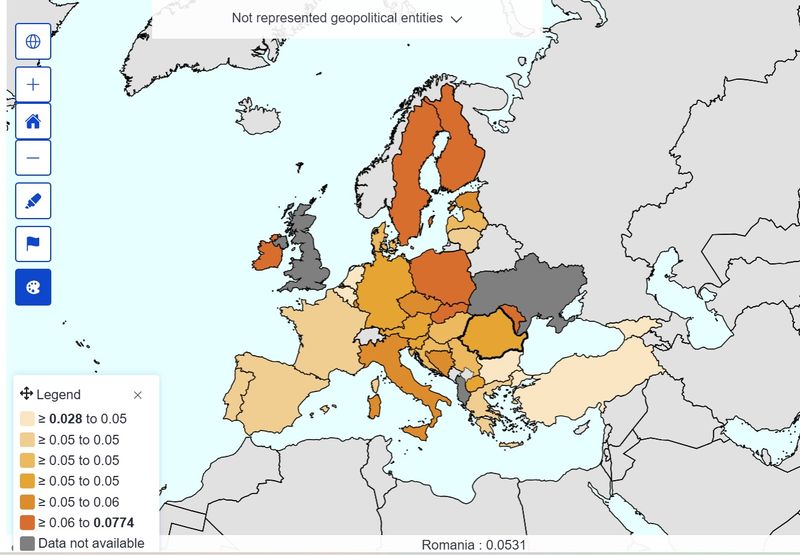România pe locul 14 în UE în clasamentul prețurilor gazelor pentru firme 