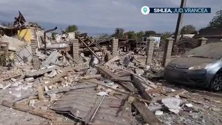 Explozie devastatoare &icirc;n Vrancea