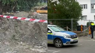 O femeie a ajuns &icirc;n stare gravă la spital după ce a căzut &icirc;ntr-o groapă ad&acirc;ncă de doi metri. Incident &icirc;n Bistrița, &icirc;n timpul unor lucrări stradale