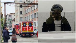 UPDATE El este atacatorul de la școala din Bistrița! Copilul de clasa a 7-a a &icirc;njunghiat o profesoară &icirc;n zona capului și pe elevul care a sărit &icirc;n apărarea ei