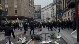 VIDEO Proteste violente &icirc;n Franța. Jafuri, haos și lockdown nocturn