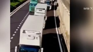 VIDEO Criza transporturilor paralizează sudul Italiei. Magazinele au rafturile goale