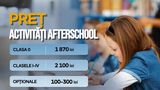 VIDEO Afterschool-ul, o cheltuială c&acirc;t un salariu