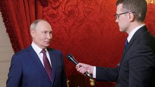 Putin, interviu la televiziunea de stat din Rusia