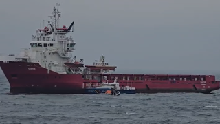 VIDEO Navă scufundată l&acirc;ngă Portul Constanța. O persoană a decedat, trei sunt date dispărute