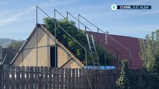 VIDEO &bdquo;Aici se vede partea magică a proiectului&rdquo;. Grădină suspendată din Cugir, o inovație urbană