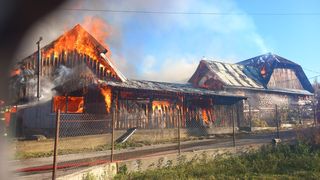 incendiu bistrita 