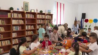 VIDEO Bibliotecile dintr-o comună din D&acirc;mbovița, o oază de creativitate și educație pentru copii