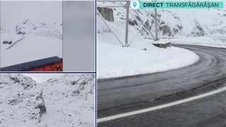 VIDEO Zăpadă ca-n plină iarnă la munte! Bucureștiul și șapte județe, sub cod galben de ploi