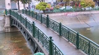 VIDEO D&acirc;mbovița, transformată &icirc;n promenadă. Primăria vrea să reconstruiască Podul Calicilor