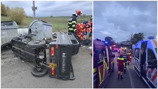Cauza accidentului din Botoșani, unde o mamă a murit. Soțul său, care conducea triciclul, era sub influența alcoolului