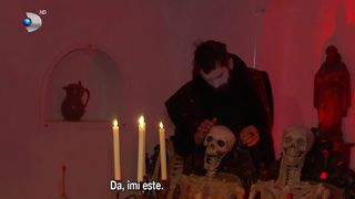 Castelul Bran, pregătit pentru Halloween