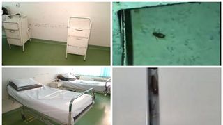 Spitalul județean din Slatina, plin de g&acirc;ndaci. Deși mizeria și imaginile filmate acolo sunt ireale, conducerea spune că e lux la ei &icirc;n unitate!