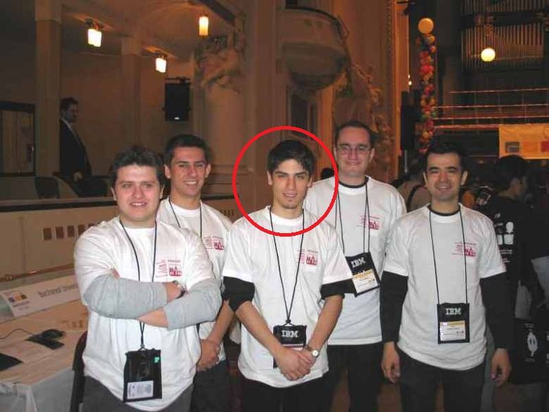 Tiberiu a reprezentat Romania in concursuri internationale