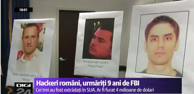Tiberiu (dreapta), pe lista hackerilor care au speriat vestul