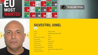 Un roman condamnat pentru proxenetism este, duminica, cel mai cautat infractor din Europa