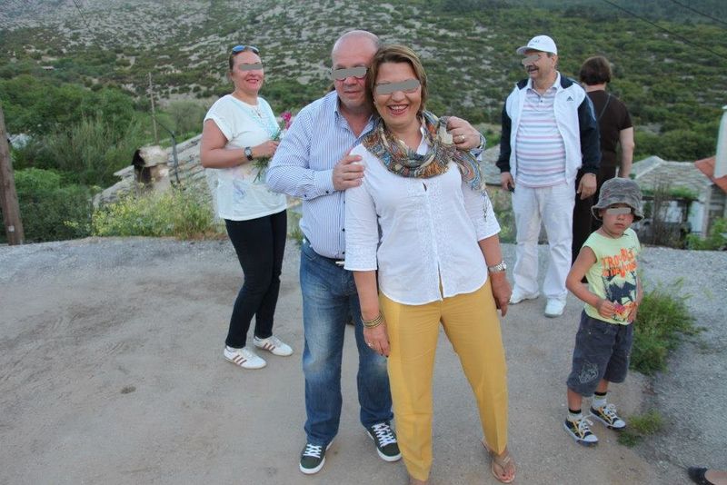 Constantin si Cornelia Slave (in prim plan)