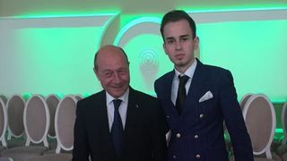 Franco Baronu s-a fotografiat mandru cu Traian Basescu