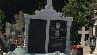Dan Condrea a fost inmormant langa parintii sai. Familia a cerut masuri sporite de securitate pentru ca nimeni sa nu se apropie de sicriu