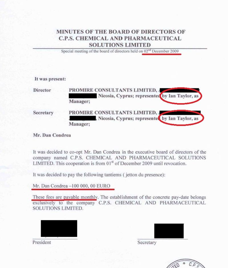 Condrea il numise director pe Ian Taylor