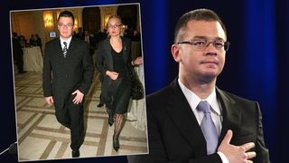 Mihai Razvan Ungureanu si sotia sa, Daniela, apar rar impreuna