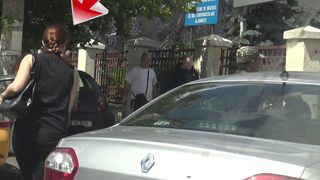 Uliana s-a dus direct la Spitalul Militari, acolo unde este angajata ca medic oftalmolog