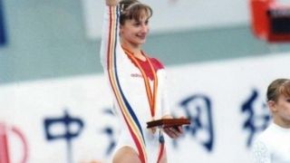 Maria Olaru a fost campioana olimpica si mondiala la gimnastica