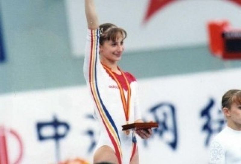 Maria Olaru a fost campioana olimpica si mondiala la gimnastica