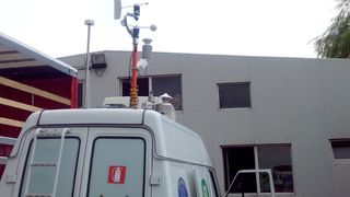 Laboratorul mobil care masoara toxicitatea aerului (Foto: APM)