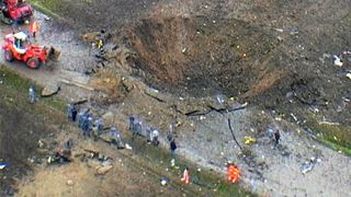 Asa arata soseaua dupa explozia din 2005