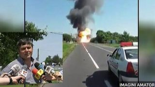 Explozie Mihailesti: batranii au fost evacuati pe brate din casa, buteliile explodau una dupa alta. Marturii din infern