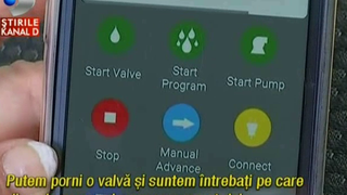 Inovatie la Pitesti. Livada cu meri, monotorizata cu telefonul mobil: "Avem senzori care ne spun daca pomii au nevoie de mai multa apa"