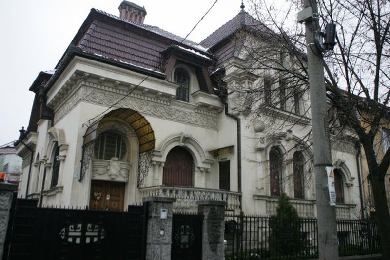 Una din vilele stapanite de Carpaci