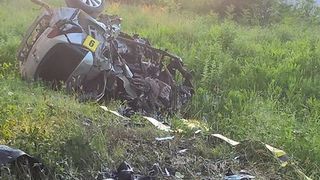 Masina lui Condrea a fost facuta praf