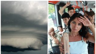 Avertizare cod galben de ploi şi vijelii &icirc;n 12 judeţe din jumătatea de vest a ţării. Caniculă şi disconfort termic &icirc;n sud, est şi centru