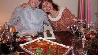 Cristina Pasca Palmer, fericita, cu ani in urma, in SUA (foto: comisarul.ro)