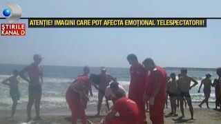 Tragedie la malul marii. Doua persoane au fost la un pas de inec. Desi au fost salvati in ultima clipa, starea lor este extrem de grava