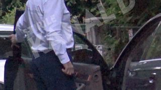 Mircea Geoana si-a luat la revedere de la soacra si s-a urcat in masina