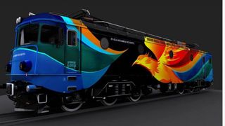 Asta e trenul care va merge aceasta vara pe litoral! Prinde 160 de kilometri si are un design special!