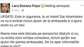 Cativa romani au fost blocati pe aeroportul din Istanbul. Celula de criza la Consulatul Romaniei din Turcia
