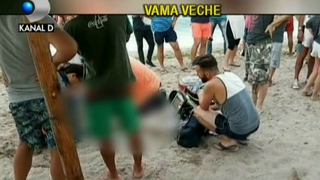 Un tanar, ametit de alcool, s-a inecat la Vama Veche. Salvamarul a fluierat intruna sperand ca baiatul va iesi din apa la avertismentul lui