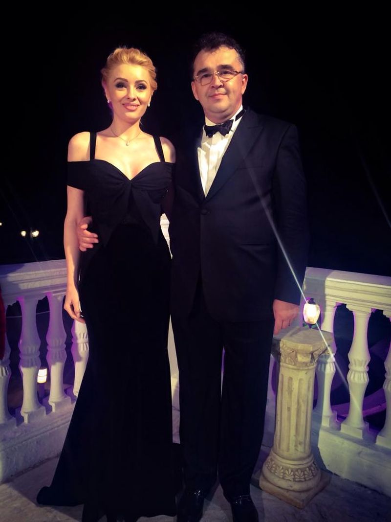 Marian Oprisan si sotia lui au venit si ei la nunta