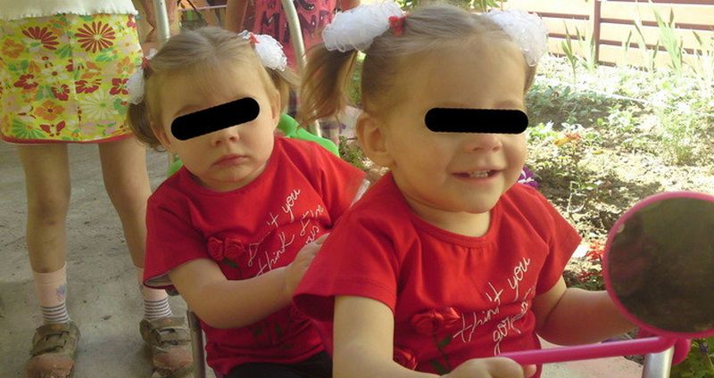 Fetitele s-au nascut in 2011