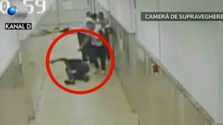 Spitalul din Targoviste, transformat in camp de lupta. Oamenii s-au luat la bataie pe holurile institutiei sanitare