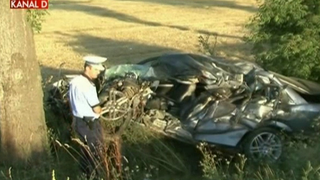 Accident mortal pe o sosea din Arad. Politistii se gandesc la o sinucidere